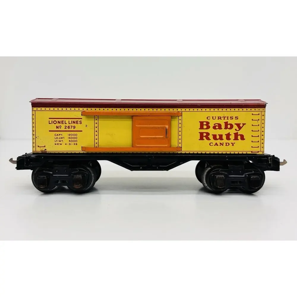 Lionel Prewar O 2679 Baby Ruth Candy Box Car w/ Original Box